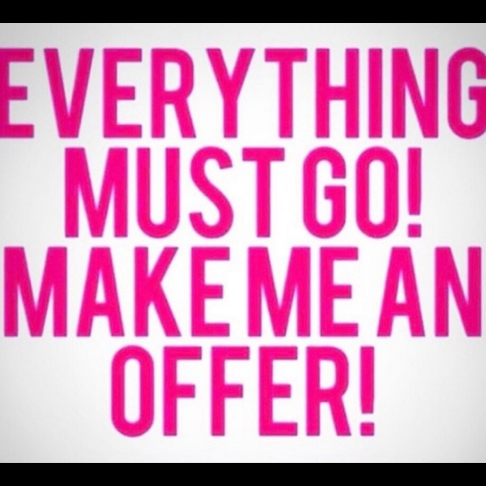 Reasonable offers accepted 🥰